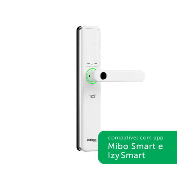 Fechadura Inteligente de Embutir com Biometria IFR 7000 Branca Intelbras - Imagem 2